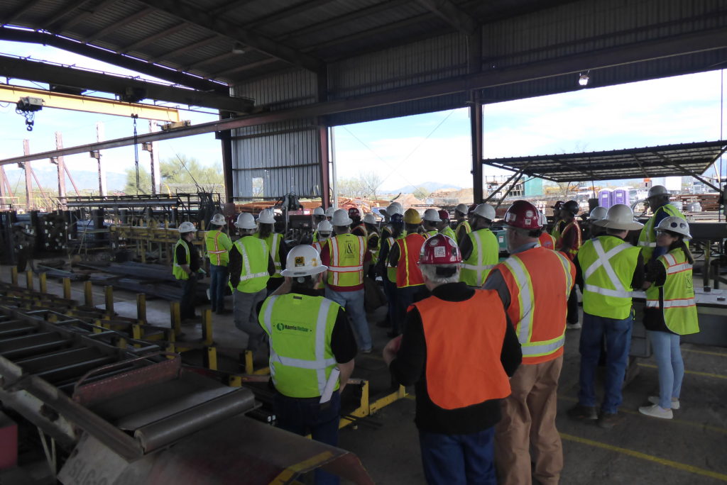 MWG Attends Harris Rebar Plant Tour Martin, White & Griffis