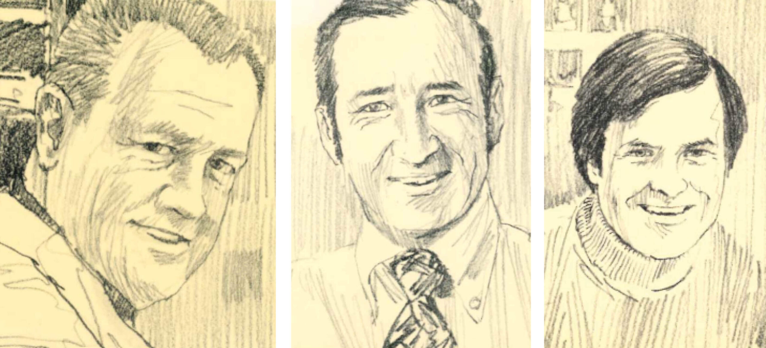 John A. 'Jack' Martin, Brandon E. Hobben, Irvin A. 'Trailer' Martin